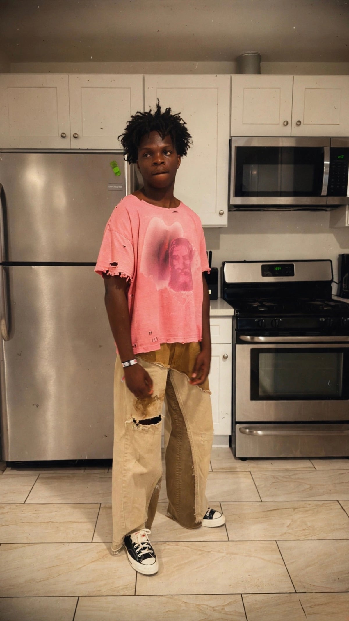 PINK "Jesus Saves" Tee