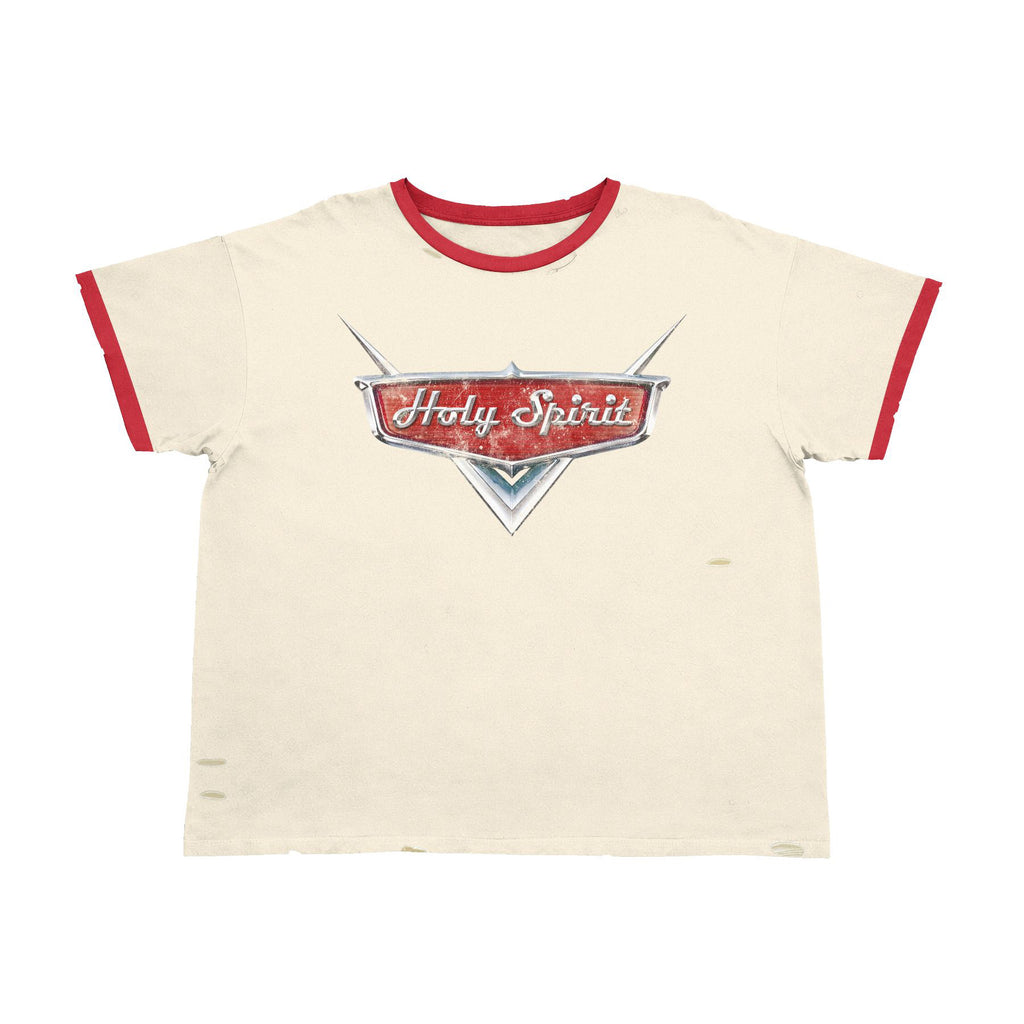 CREAM & RED "Holy Spirit" Tee