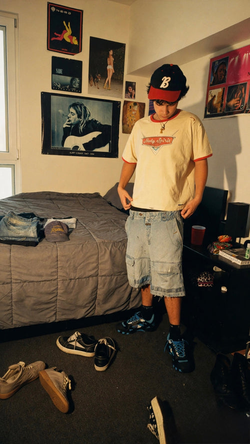 CREAM & RED "Holy Spirit" Tee