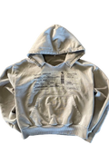 LIGHT GREY “ FIRST CLASS HOODIE “