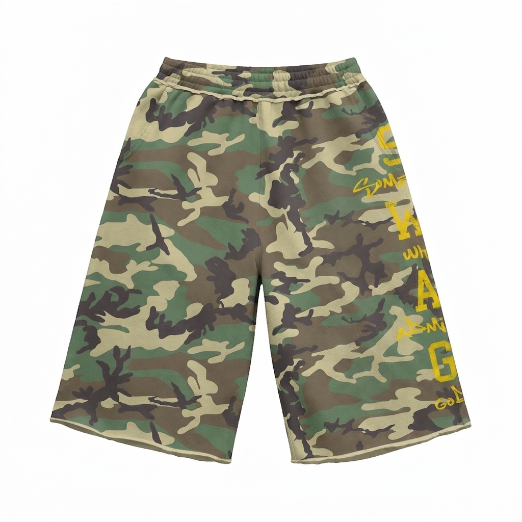CAMO SWAG SWEAT SHORTS